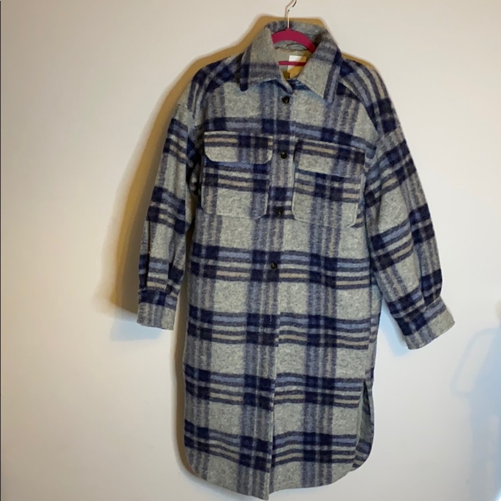 Plaid coat